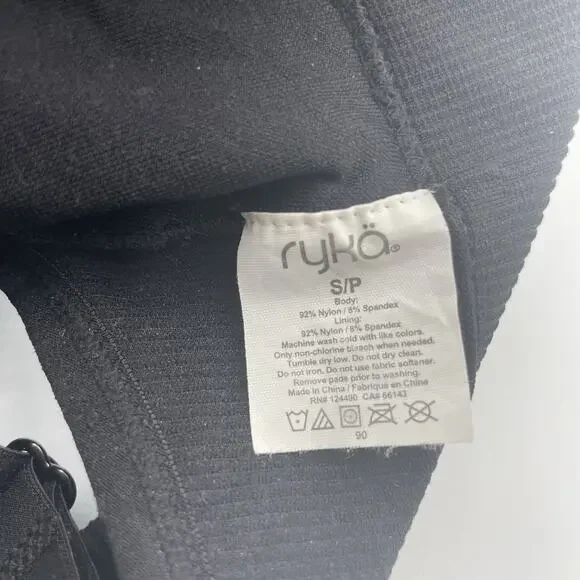 Ryka Sports Bra Racer Back Adjustable Straps Size S Sports Activewear Workout - Picture 3 of 3